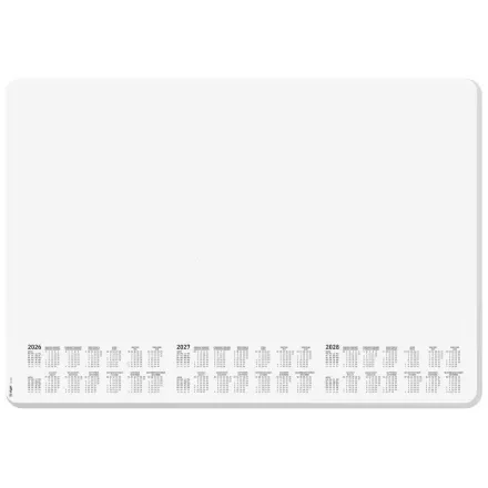 SIGEL Schreibtischunterlage Dotted 2026/2027/2028 weiß/schwarz Papier 59,5 x 41,0 cm, 30 Blatt