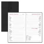 Taschenkalender Wochenplaner 2027 von Lediberg, DIN A6, schwarz