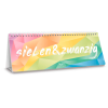  Tischquerkalender Rainbow 2027 von Häfft Verlag 
