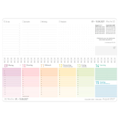  Häfft Verlag Tischquerkalender Rainbow 2027, 1 Stück 