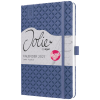  Buchkalender Jolie 2027 Indigo Blue von SIGEL DIN A5 