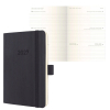  Taschenkalender Conceptum 2027 von Sigel, DIN A6, schwarz 