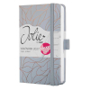 Buchkalender Jolie 2027 Twilight Grey von SIGEL DIN A6 