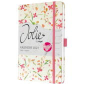  SIGEL Buchkalender Jolie 2027 Bloom pink DIN A5, 1 Stück 