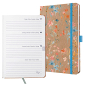  SIGEL Buchkalender Jolie 2027 Blue Floral Serenity DIN A5, 1 Stück 