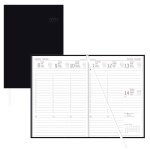 Buchkalender Wochenplaner 2027 von ZETTLER KALENDER, DIN A5, schwarz