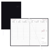  Buchkalender Wochenplaner 2027 von ZETTLER KALENDER, DIN A5, schwarz 