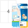  HERMA Etiketten 8630 weiß 105,0 x 148,0 mm, 10 Blatt 