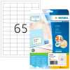  HERMA Etiketten 8629 weiß 38,1 x 21,2 mm, 10 Blatt 