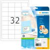  HERMA Etiketten 8643 weiß 48,3 x 33,8 mm, 10 Blatt 
