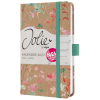  Buchkalender Jolie 2027 Green Floral Serenity von SIGEL DIN A6 