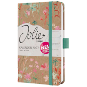  SIGEL Buchkalender Jolie 2027 Green Floral Serenity DIN A6, 1 Stück 