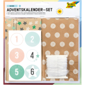  folia Adventskalender NATURE mehrfarbig 