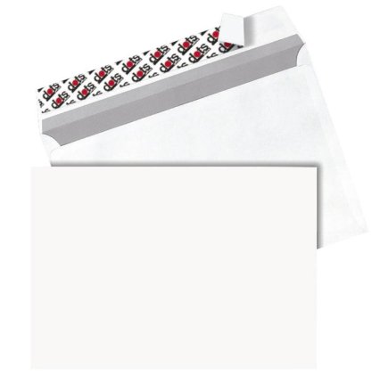 250 Briefumschläge von dots, haftklebend, ohne Fenster, 90 g/qm, DIN C5