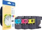  Original Brother LC-125XL LC125XLRBWBPDR Tintenpatrone MultiPack C,M,Y Blister Acustic Magnetic (ca. 1.200 Seiten) 