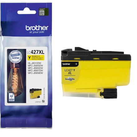 Original Brother LC-427 XL Y Tintenpatrone gelb High-Capacity (ca. 5.000 Seiten)