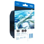 Original Brother LC-985 BK BP2 Tintenpatrone schwarz Doppelpack (ca. 300 Seiten) 