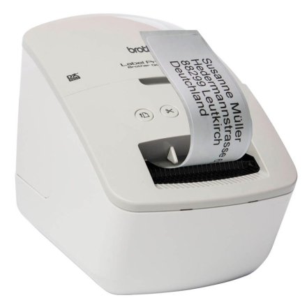 Brother QL-600G Etikettendrucker, grau