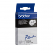  Original Brother TC-101 DirectLabel schwarz auf transparent 