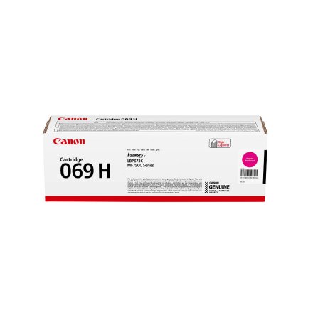 Original Canon 069H 5096 C 002 Toner magenta High-Capacity (ca. 5.500 Seiten)