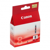  Original Canon CLI-8r 0626B001 Tintenpatrone rot (ca. 5.790 Seiten) 