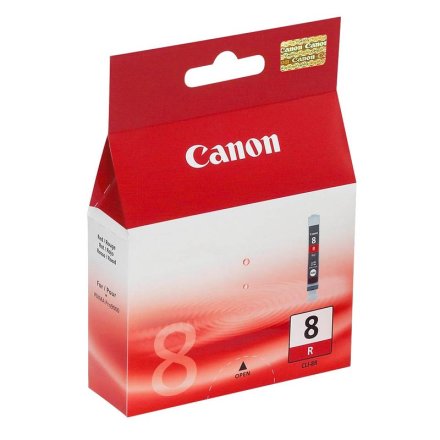 Original Canon CLI-8 R 0626 B 001 Tintenpatrone rot (ca. 5.790 Seiten)