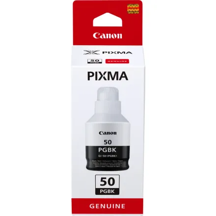 Original Canon GI-50pgbk 3386C001 Tintenflasche schwarz (ca. 6.000 Seiten)