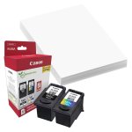 Original Canon PG-560XL+CL-561XL 3712 C 008 Tintenpatrone Multipack schwarz + color +50 Blatt Fotopapier