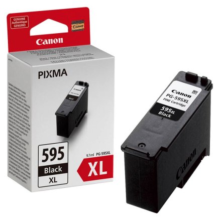 Original Canon PG-595XL 7170C001 Tintenpatrone schwarz High-Capacity (ca. 300 Seiten)