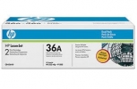  Original HP CB436AD 36A Toner schwarz Doppelpack (ca. 2.000 Seiten) 