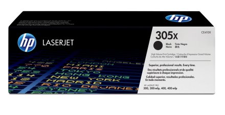 Original HP 305X CE 410 X Toner schwarz (ca. 4.000 Seiten)
