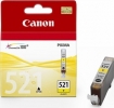  Original Canon CLI-521y 2936B001 Tintenpatrone gelb (ca. 477 Seiten) 