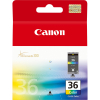  Original Canon CLI-36 1511B001 Tintenpatrone color (ca. 249 Seiten) 