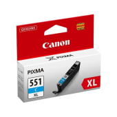  Original Canon CLI-551C XL 6444B001 Tintenpatrone cyan High-Capacity (ca. 695 Seiten) 