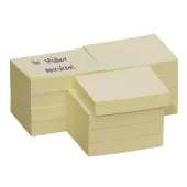  Haftnotizen von dots, 12x 100 Blatt, 5,0 x 4,0 cm, hellgelb 