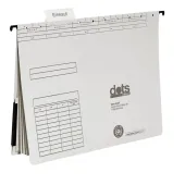  5 Personalhefter von dots, DIN A4, 230g/qm, lichtgrau 