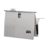 25 Taschenhefter von dots, DIN A4, 230g/qm, lichtgrau 