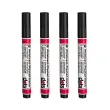  4 Whiteboard-Marker von dots, schwarz 