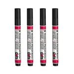 4 Whiteboard-Marker von dots, schwarz