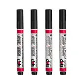  4 Whiteboard-Marker von dots, schwarz 