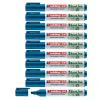  10 Permanentmarker 22 EcoLine von edding, blau 