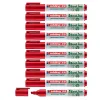  10 Permanentmarker 22 EcoLine von edding, rot 