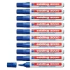  10 Permanentmarker 3000 von edding, blau 