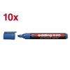  10 Permanentmarker 330 von edding, blau 