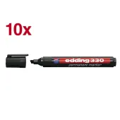  10 Permanentmarker 330 von edding, schwarz 