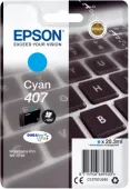  Original Epson C13T07U240 407 Tintenpatrone cyan (ca. 1.900 Seiten) 