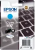  Original Epson C13T07U240 407 Tintenpatrone cyan (ca. 1.900 Seiten) 