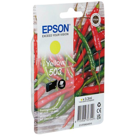 Original Epson 503 C 13 T 09Q44010 Tintenpatrone gelb (ca. 165 Seiten)