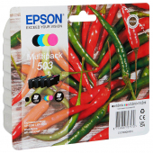  Original Epson 503 C 13 T 09Q64010 Tintenpatrone MultiPack Bk,C,M,Y 