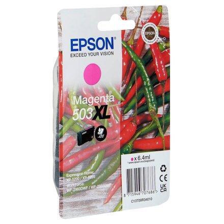 Original Epson 503XL C 13 T 09R34010 Tintenpatrone magenta High-Capacity (ca. 470 Seiten)